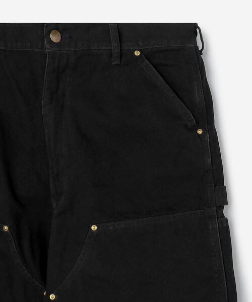 orSlow（オアスロウ）の「orSlow | 〈別注〉 DOUBLE KNEE WORK PANTS MEN（その他パンツ・メンズ・ブラック・2/3/4）」の4枚目の写真