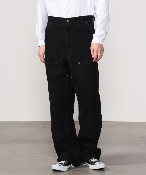 orSlow（オアスロウ）の「orSlow | 〈別注〉 DOUBLE KNEE WORK PANTS MEN（その他パンツ・メンズ・ブラック・2/3/4）」の14枚目の写真