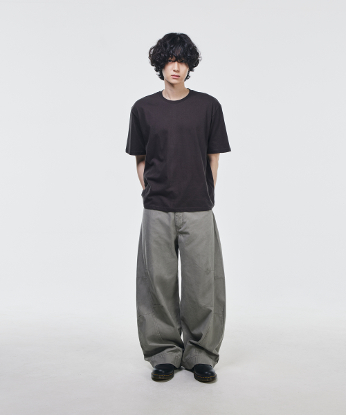 SIGNATURE（シグネチャ）の「カーブドツインダートコットンパンツ[グレー]（その他パンツ・レディース・その他・SMALL/MEDIUM/LARGE/X-LARGE）」の5枚目の写真
