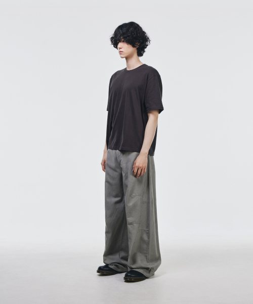 SIGNATURE（シグネチャ）の「カーブドツインダートコットンパンツ[グレー]（その他パンツ・レディース・その他・SMALL/MEDIUM/LARGE/X-LARGE）」の10枚目の写真