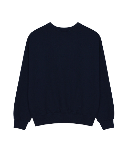 NICK&NICOLE(ニックアンドニコール)の「VOLUME NICOLE ROSE SWEATSHIRT_NAVY BLUE(スウェット・レディース・その他・FREE)」の5枚目の写真