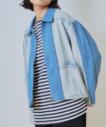 WHYTO.（ホワイト）の「「WHYTO. / ホワイト」デニムジップジャケット（その他アウター）」