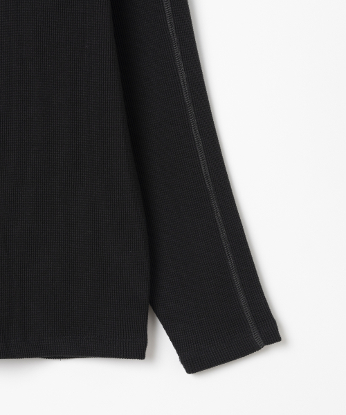 Millo Archive（ミロ アーカイブ）の「オブジェクトステッチロングスリーブ[ブラック]（Tシャツ/カットソー・メンズ・その他・LARGE/X-LARGE/MEDIUM）」の3枚目の写真