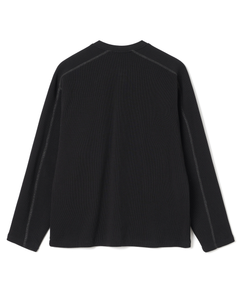 Millo Archive（ミロ アーカイブ）の「オブジェクトステッチロングスリーブ[ブラック]（Tシャツ/カットソー・メンズ・その他・LARGE/X-LARGE/MEDIUM）」の5枚目の写真