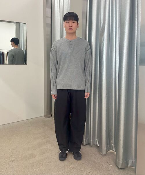 Millo Archive（ミロ アーカイブ）の「オブジェクトステッチロングスリーブ[ブラック]（Tシャツ/カットソー・メンズ・その他・LARGE/X-LARGE/MEDIUM）」の8枚目の写真