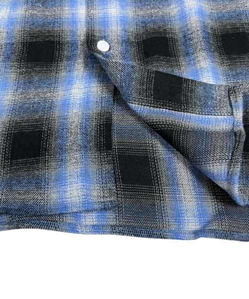 SK8ER ROCK（スケーターロック）の「Vintage Ombre Check Shirt ((Blue))（シャツ/ブラウス・レディース・その他・FREE）」の6枚目の写真
