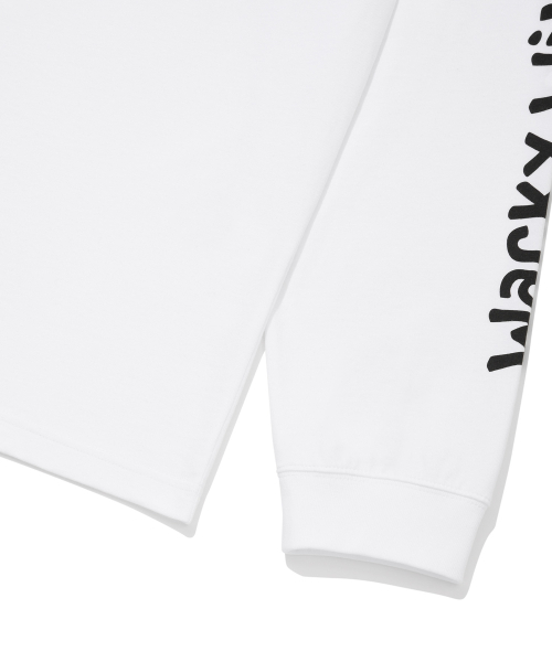 Wacky WiLLy(ワッキーウィリー)の「キキ アム グラフィック ロングスリーブ ホワイト(Tシャツ/カットソー・レディース・その他・MEDIUM/LARGE/X-LARGE/SMALL)」の6枚目の写真