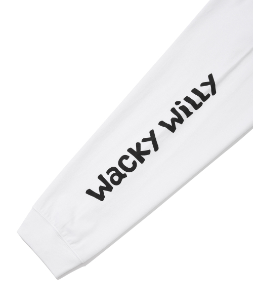 Wacky WiLLy(ワッキーウィリー)の「キキ アム グラフィック ロングスリーブ ホワイト(Tシャツ/カットソー・レディース・その他・MEDIUM/LARGE/X-LARGE/SMALL)」の7枚目の写真