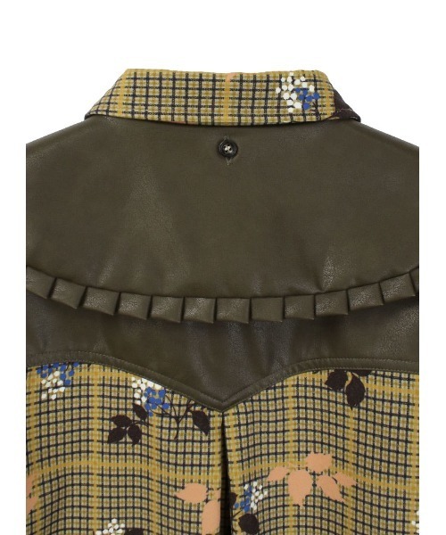 セール】2WAYカラーパネルチェックシャツ（シャツ/ブラウス）｜COEL