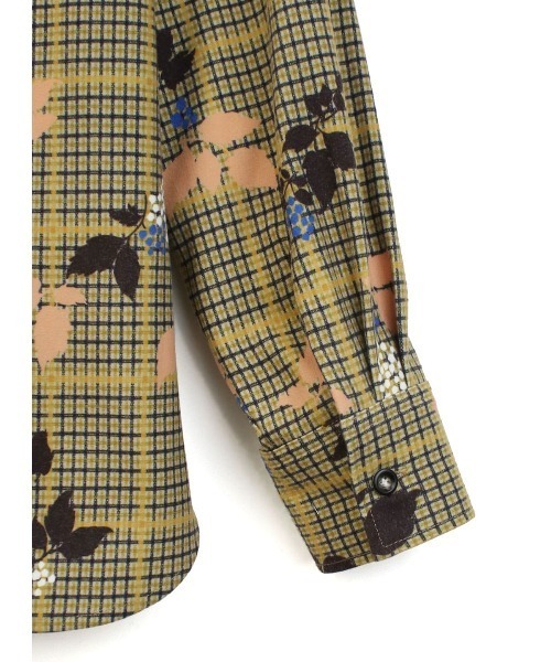 セール】2WAYカラーパネルチェックシャツ（シャツ/ブラウス）｜COEL