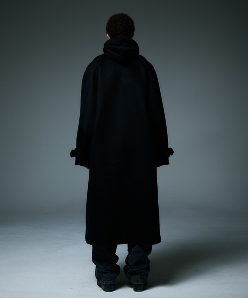 LIBERE リベーレ / WWM BALMACAAN COAT カシミアウールメルトンオーバーサイズバルカマーンコート / 255114-255115