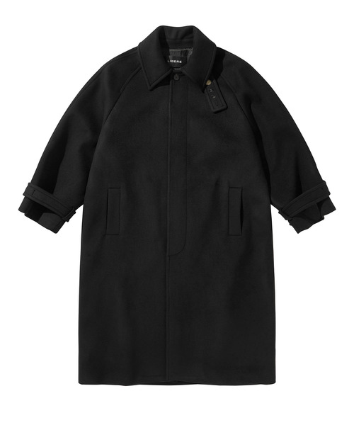 LIBERE リベーレ / WWM BALMACAAN COAT カシミアウールメルトンオーバーサイズバルカマーンコート / 255114-255115