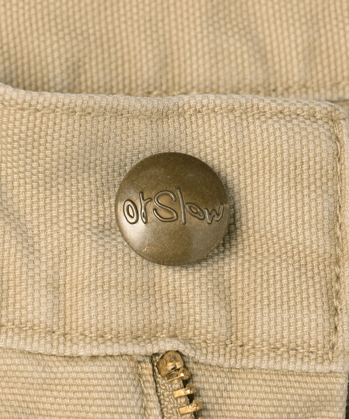 orSlow（オアスロウ）の「orSlow | 〈別注〉 DOUBLE KNEE WORK PANTS BEIGE WOMEN（その他パンツ・レディース・ベージュ・0/00）」の11枚目の写真