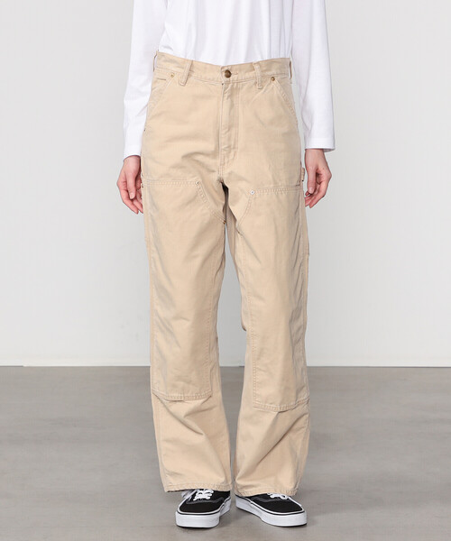 orSlow（オアスロウ）の「orSlow | 〈別注〉 DOUBLE KNEE WORK PANTS BEIGE WOMEN（その他パンツ・レディース・ベージュ・0/00）」の12枚目の写真