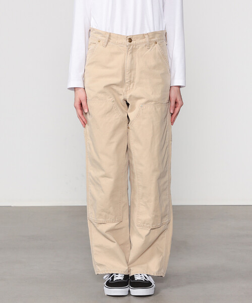orSlow（オアスロウ）の「orSlow | 〈別注〉 DOUBLE KNEE WORK PANTS BEIGE WOMEN（その他パンツ・レディース・ベージュ・0/00）」の13枚目の写真