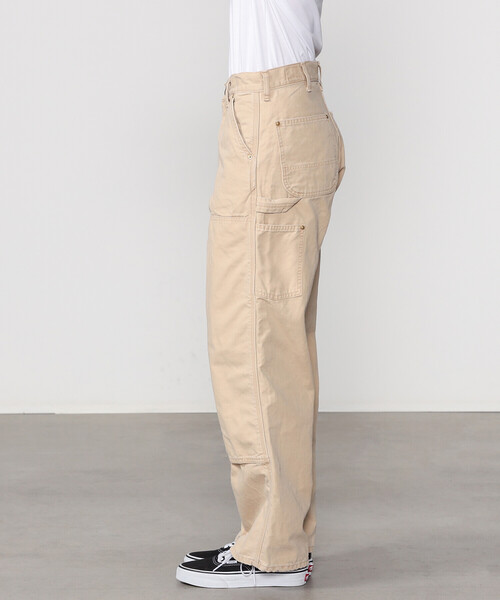セール】orSlow | 〈別注〉 DOUBLE KNEE WORK PANTS BEIGE WOMEN