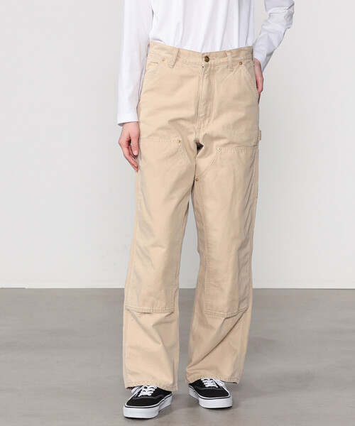 orSlow（オアスロウ）の「orSlow | 〈別注〉 DOUBLE KNEE WORK PANTS BEIGE WOMEN（その他パンツ・レディース・ベージュ・0/00）」の15枚目の写真