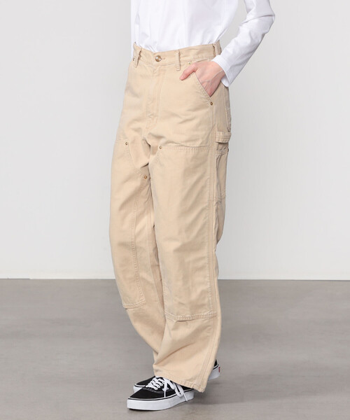 orSlow（オアスロウ）の「orSlow | 〈別注〉 DOUBLE KNEE WORK PANTS BEIGE WOMEN（その他パンツ・レディース・ベージュ・0/00）」の16枚目の写真