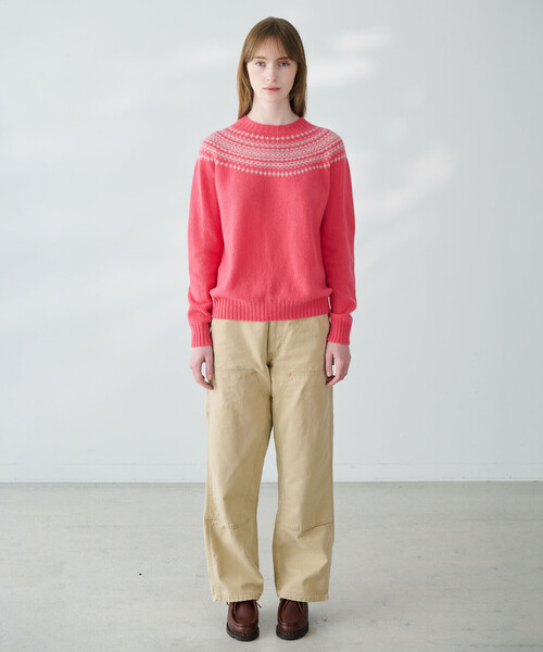 orSlow（オアスロウ）の「orSlow | 〈別注〉 DOUBLE KNEE WORK PANTS BEIGE WOMEN（その他パンツ・レディース・ベージュ・0/00）」の20枚目の写真