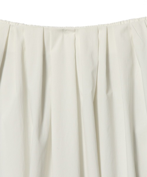 ESTNATION（エストネーション）の「ESTNATION / タックバルーン バックゴムスカート（スカート・レディース・オフホワイト/カーキ/ブラック・36/38）」の9枚目の写真