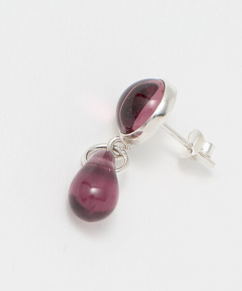 Steven Alan（スティーブンアラン）の「＜Sisi Joia＞DANIELLE EARRINGS/ピアス（ピアス（両耳用）・レディース・パープル・FREE）」の5枚目の写真