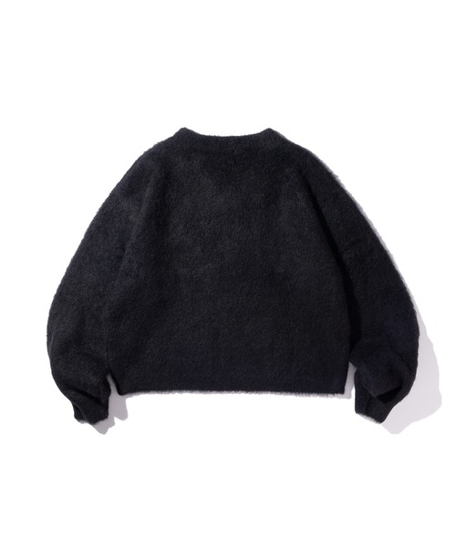GOAT ESSENCE(ゴートエッセンス)の「ALPACA V-NECK KNIT SWEATER(ニット/セーター・メンズ・ブラック/グレー/ブラウン・2/3)」の4枚目の写真