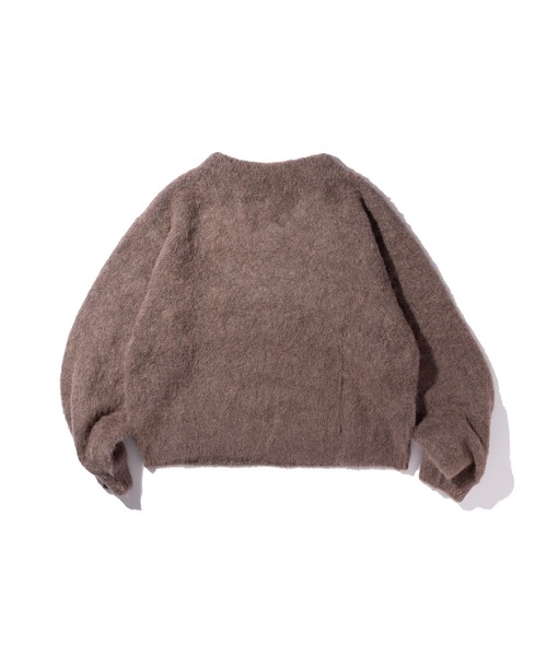 GOAT ESSENCE(ゴートエッセンス)の「ALPACA V-NECK KNIT SWEATER(ニット/セーター・メンズ・ブラック/グレー/ブラウン・2/3)」の12枚目の写真