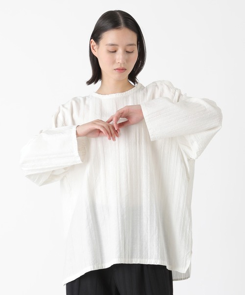 パトゥ/PATOU JE0239995999B グログランノースリーブスウェットトップス レディース XS パトゥ/PATOU JE0239995999B グログランノースリーブスウェット
