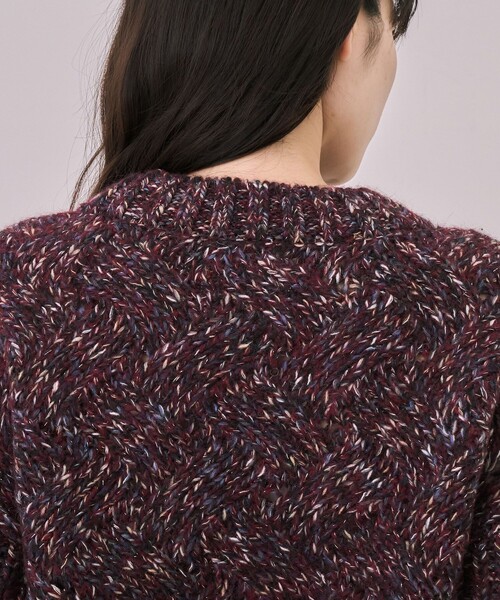 残りわずか！】バスケットショートニット｜細見え/冬服（ニット