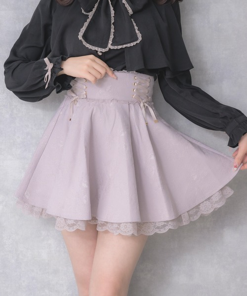 ROJITA（ロジータ）の「レースボンディングフレアスカート（スカート・レディース・ブラック/ピンク/その他・FREE）」の16枚目の写真