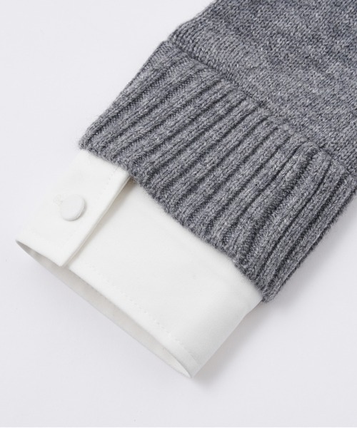 Lady Docking Knit Tops（ニット/セーター）｜andwang（アンドワン）の