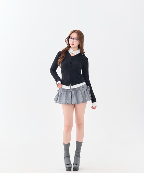 Lady Docking Knit Tops（ニット/セーター）｜andwang（アンドワン）の