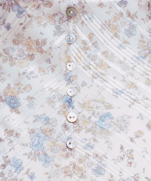 ME COUTURE（ミークチュール）の「フルールラメシフォンスカート（スカート・レディース・イエロー/ピンク・1/0）」の18枚目の写真