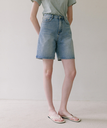 LAMINEZ（ラミネズ）の「LM19 ベーシックハーフパンツ - ブルー（デニムパンツ）」