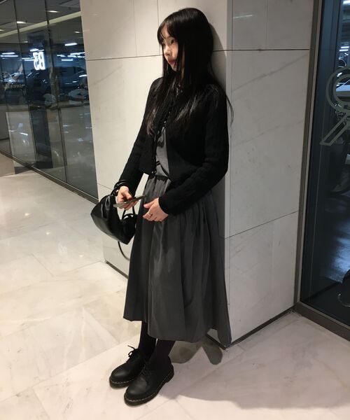 youthbath(ユースバース)の「Lace-Up Shawl Collar Cardigan_black(カーディガン/ボレロ・レディース・その他・SMALL/MEDIUM)」の5枚目の写真