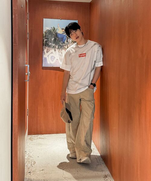 UNGIMMICK(アンジミック)の「WAVE-TUCK WASHED LIGHT PANTS (BEIGE)(デニムパンツ・メンズ・その他・SMALL/MEDIUM/LARGE)」の2枚目の写真