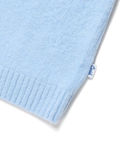 Cavish（カビシ）の「BRUSHED SELLER LOGO KNIT CREWNECK BLUE(CV2DFUK600A)（ニット/セーター・レディース・ブルー・SMALL/MEDIUM/LARGE）」の6枚目の写真