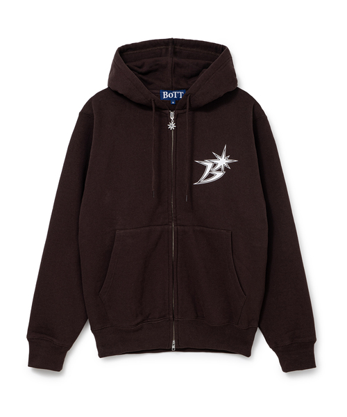 BoTT / ボット B Logo Zip Hoodie（パーカー）｜BOTT（ボット）の