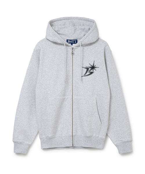 BoTT / ボット B Logo Zip Hoodie（パーカー）｜BOTT（ボット）の