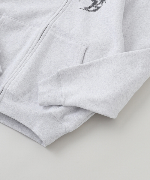 BOTT（ボット）の「BoTT / ボット B Logo Zip Hoodie（パーカー・メンズ・ブラウン/ライトグレー・LARGE/MEDIUM/X-LARGE）」の10枚目の写真