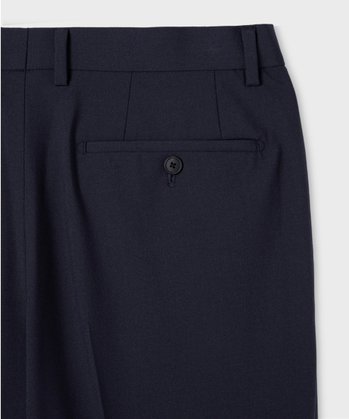 NONBLANK（ノンブランク）の「[SAINT YEAR] セミワイドフィットスラックス_NAVY（スラックス・メンズ・その他・SMALL/MEDIUM/X-LARGE/LARGE）」の3枚目の写真