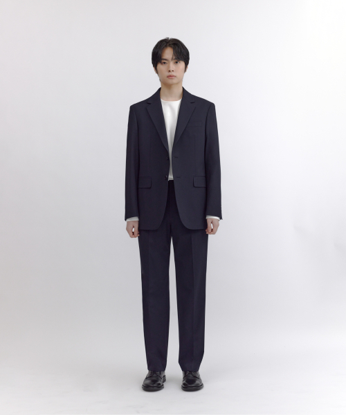 NONBLANK（ノンブランク）の「[SAINT YEAR] セミワイドフィットスラックス_NAVY（スラックス・メンズ・その他・SMALL/MEDIUM/X-LARGE/LARGE）」の5枚目の写真