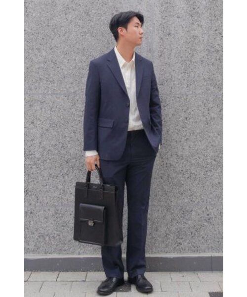 NONBLANK（ノンブランク）の「[SAINT YEAR] セミワイドフィットスラックス_NAVY（スラックス・メンズ・その他・SMALL/MEDIUM/X-LARGE/LARGE）」の10枚目の写真