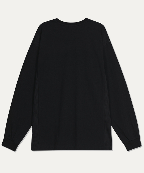 MAYOL(マイヨール)の「ロゴメッシュ長袖Tシャツ_ブラック(Tシャツ/カットソー・メンズ・その他・LARGE/MEDIUM/X-LARGE)」の4枚目の写真