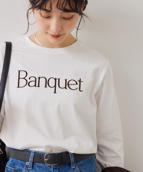 VIS(ビス)の「ロゴ&フォトアソートプリントロンT(Tシャツ/カットソー・レディース・ホワイト/ホワイト系その他/チャコールグレー・FREE)」の17枚目の写真