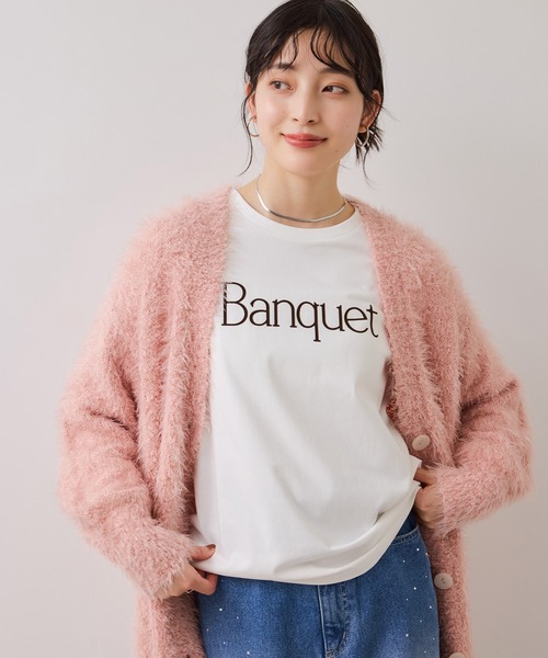 VIS(ビス)の「ロゴ&フォトアソートプリントロンT(Tシャツ/カットソー・レディース・ホワイト/ホワイト系その他/チャコールグレー・FREE)」の22枚目の写真