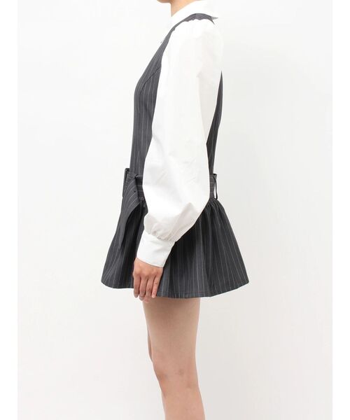 jouetie（ジュエティ）の「シャツドッキングミニワンピース（シャツワンピース・レディース・レッド/ネイビー/グレー・MEDIUM）」の22枚目の写真