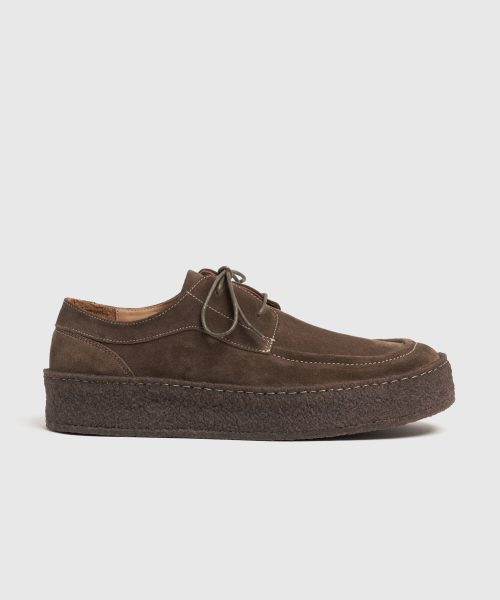LOSTGARDEN(ロストガーデン)の「UNIFORM Crepe Derby Brown(ドレスシューズ・メンズ・その他・44/40/42/43/40.5/42.5/41.5/43.5/41)」の2枚目の写真