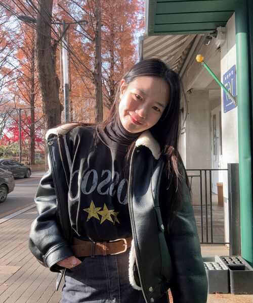 COSO(コソ)の「スタークラックロングスリーブ長袖(ブラック)(Tシャツ/カットソー・レディース・ブラック・MEDIUM/LARGE)」の15枚目の写真