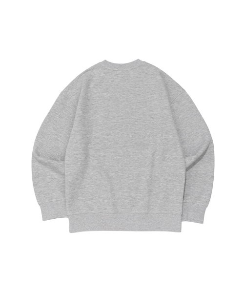 BECANVAS(ビキャンバス)の「BECANVAS SPECIAL INTERLOCK OVERFIT MTM (MELANGE)(スウェット・レディース・チャコールグレー・LARGE/MEDIUM/SMALL/X-LARGE)」の2枚目の写真